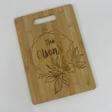 Load image into Gallery viewer, Personalized Bamboo Cutting Board
